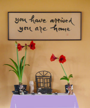 You have arrived, you are home